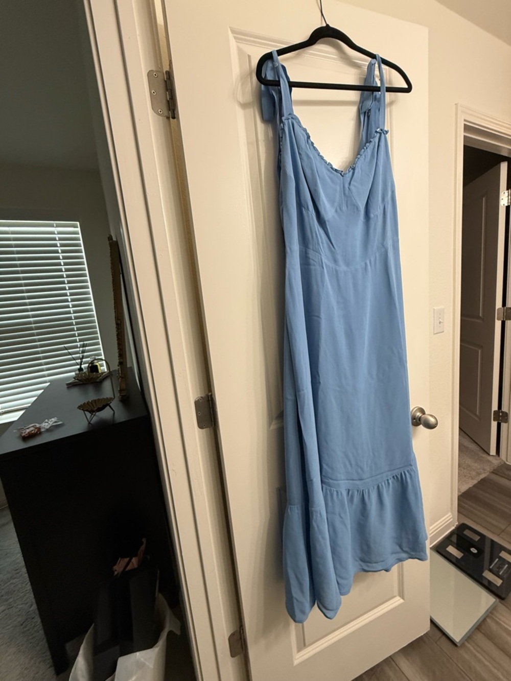 Reformation blue midi dress